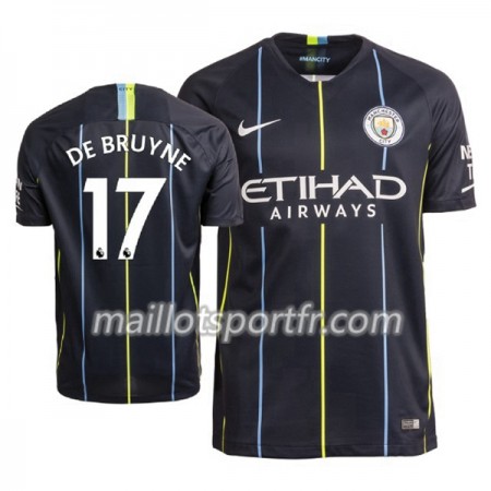 Maillot de Foot Manchester City De Bruyne 17 Extérieur 2018/19
